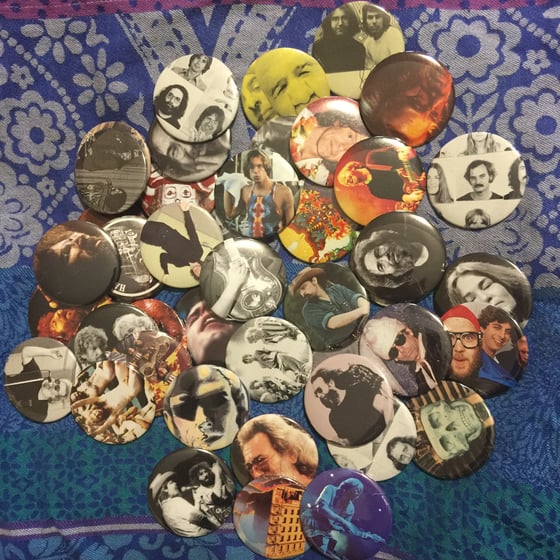 Image of Vintage Wooked-Out Buttons (5pack)