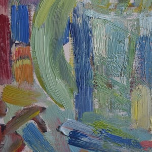 Image of 1979, Large Still Life, 'Red and Yellow Tulips.'