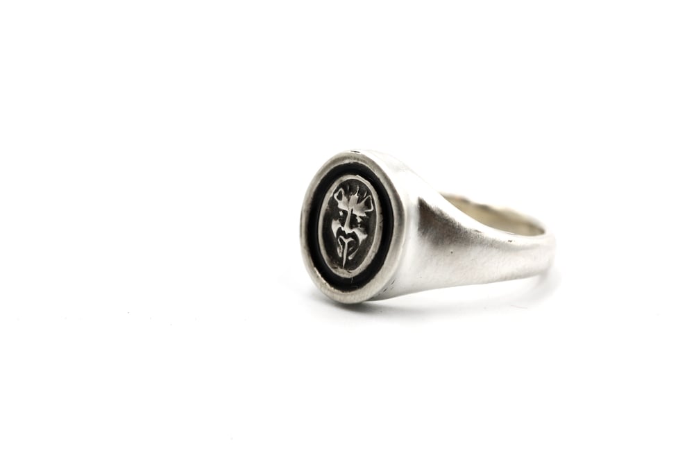 Image of Sterling Devil Ring 