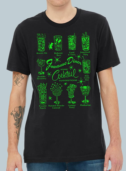 Image of Gowanus Drink Menu Tee