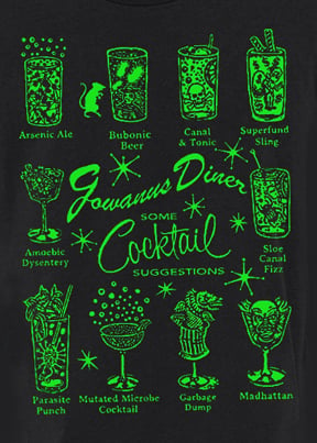 Image of Gowanus Drink Menu Tee