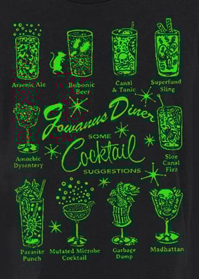 Image of Gowanus Drink Menu Tee