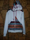Native Rebel Hoodie, White