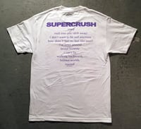 Image 2 of SUPERCRUSH - Never Let You Drift Away T-shirt (2 color options)