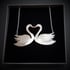 Kissing Swan Necklace Image 5