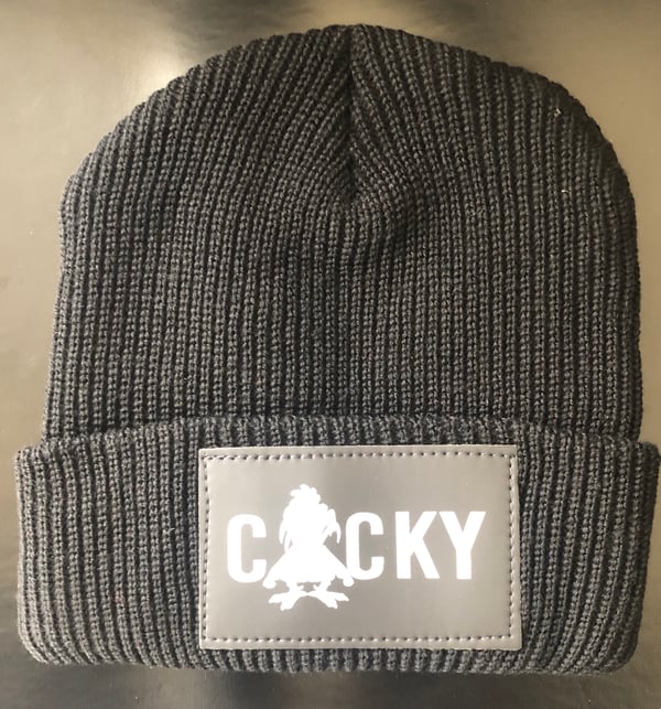 Image of Black Cocky Beanie