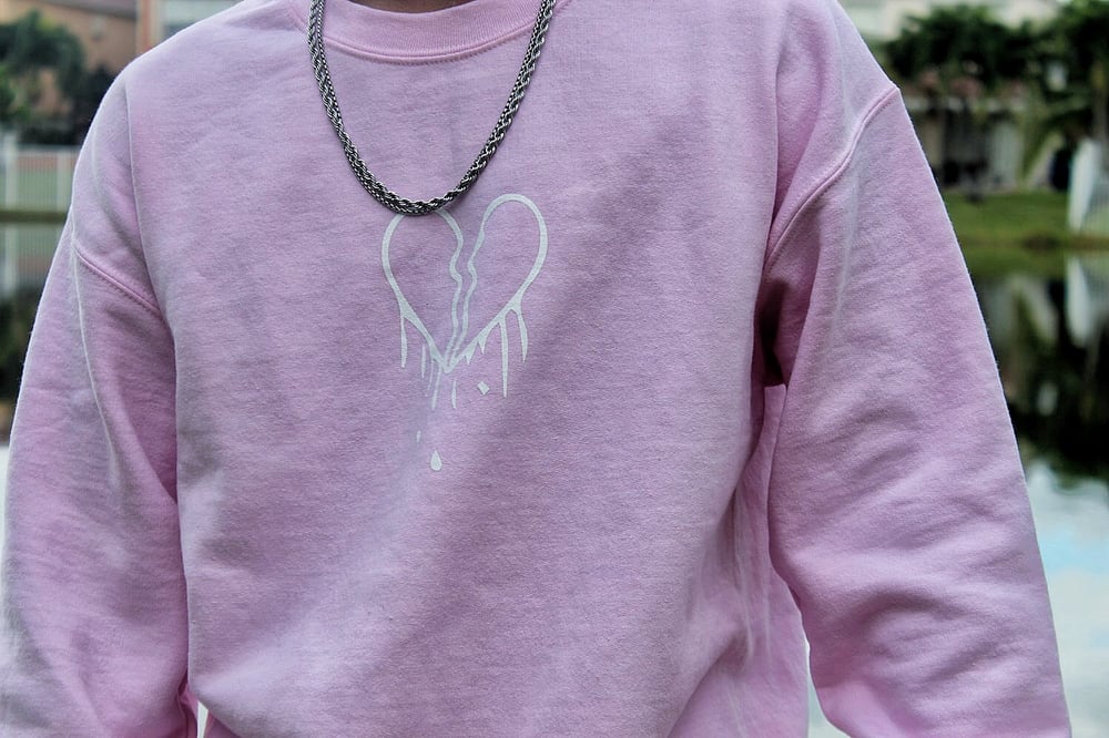 Image of Pink "Heartbreak" Sweater