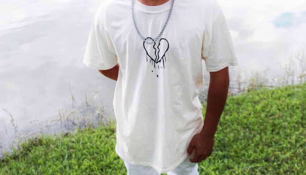 Image of Beige “Heartbreak” Tee