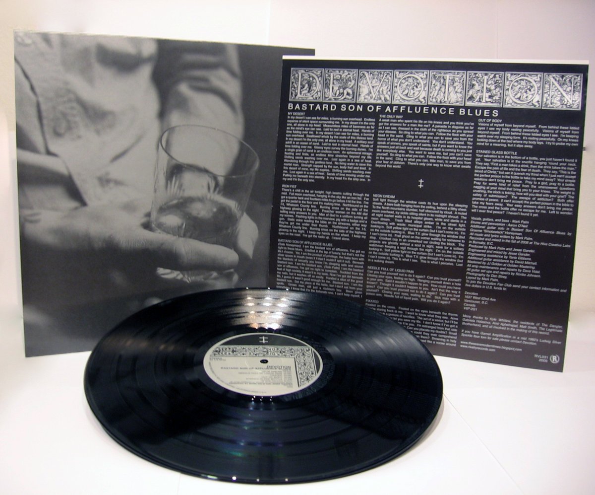 Image of DEVOTION - Bastard Son Of Affluence Blues 12" vinyl