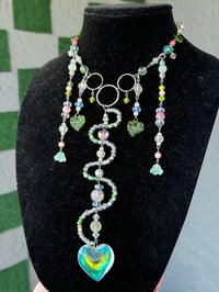 Image 2 of Emerald Heart Necklace