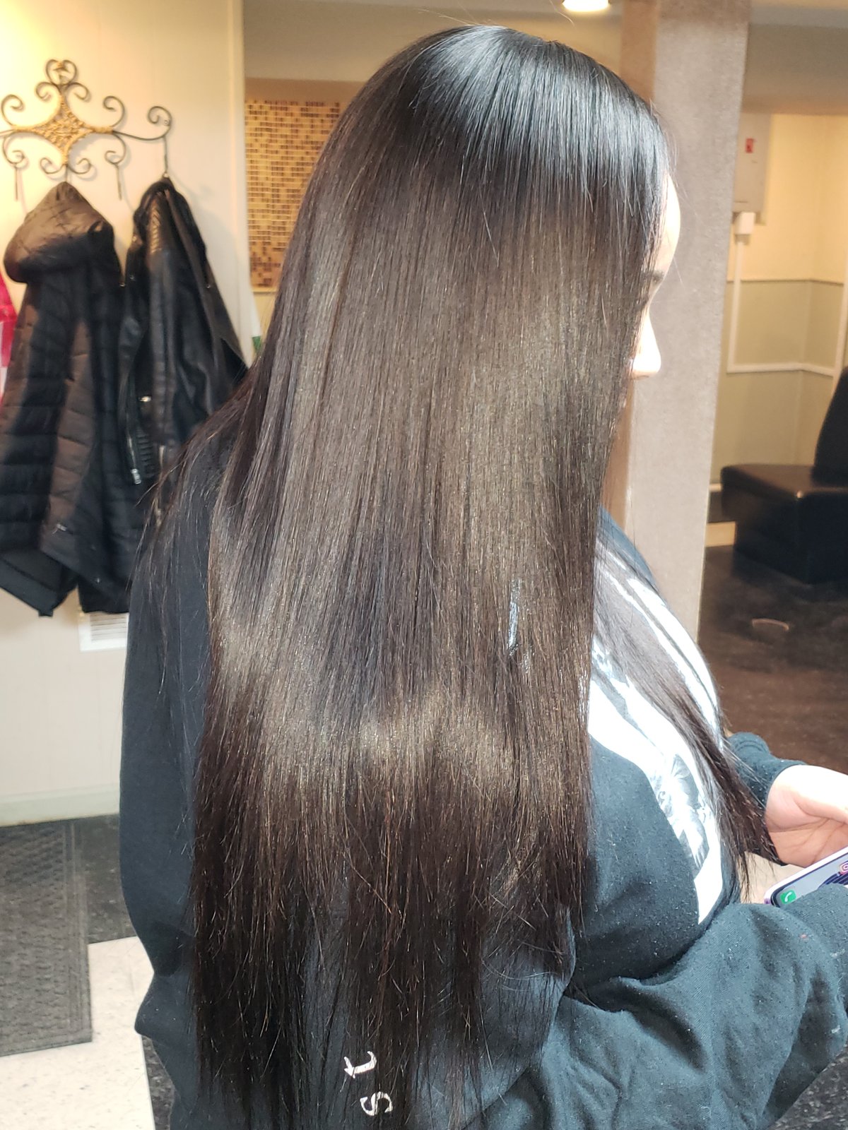 Very Long Straight Silky Hair Girl Long Hair Keratin Straightening Stock  Photo by ©EkaterinaJurkova 187176110