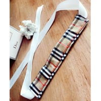Burberry Inspired Choker 
