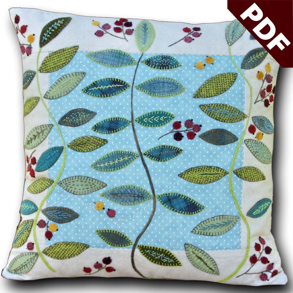 Image de COUSSIN CHLOROPHYLLE  -PDF- dame de la forêt