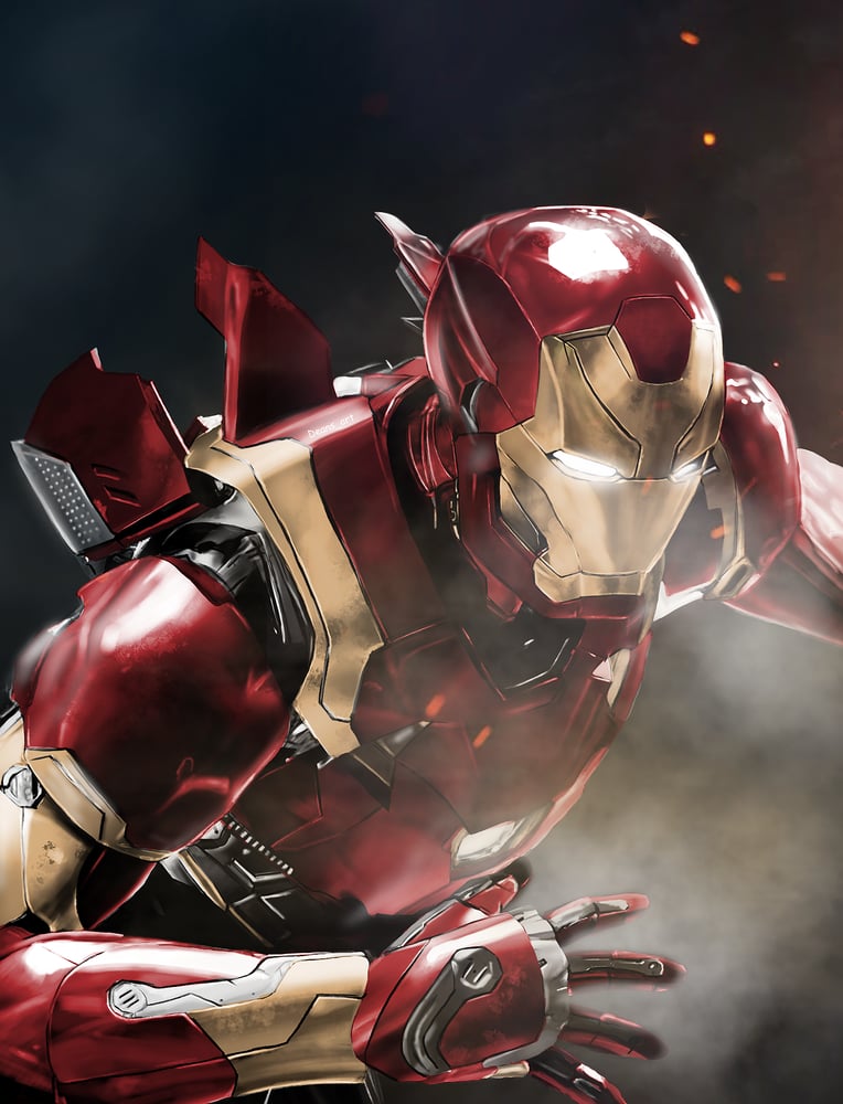 Image of Iron Man(A3 Print)