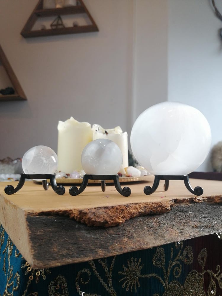 Image of Selenite Crystal Ball