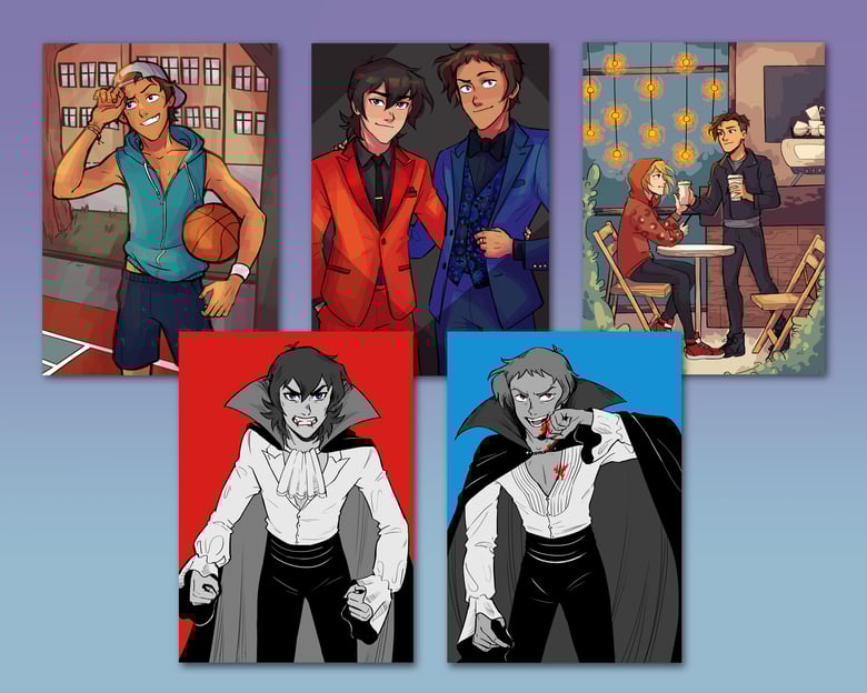 Image of Assorted Postcard Prints (A6)