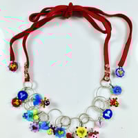 Image 2 of Blue Whimsy Necklace