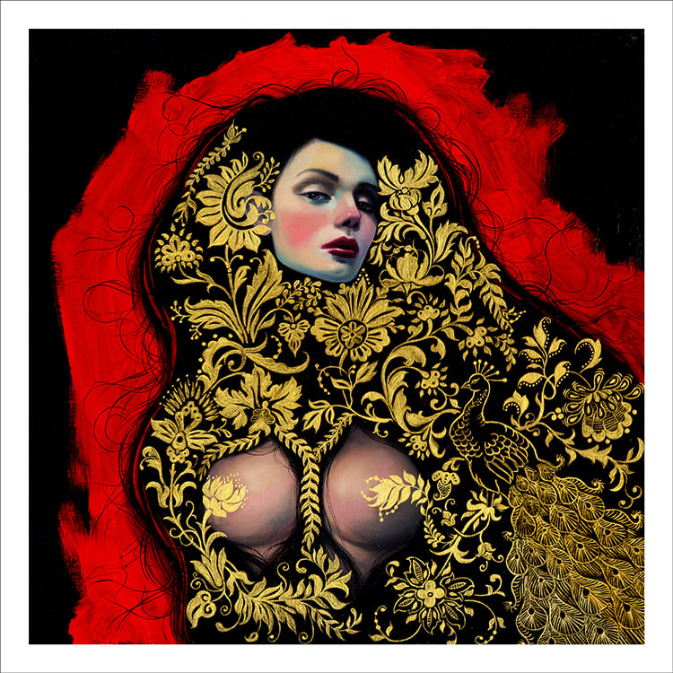 Image of "Velvet Garden" Limited edition print