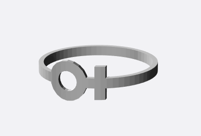 Image of Venus ♀️ Girlpower Ring