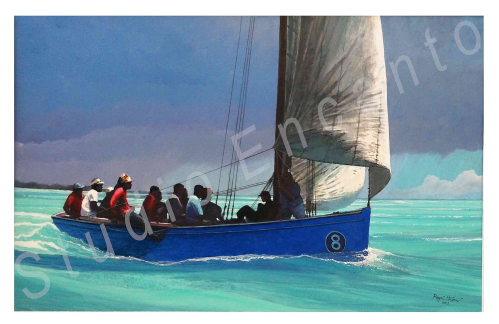 Image of Number Eight Running Free by Captain Roger C. Horton