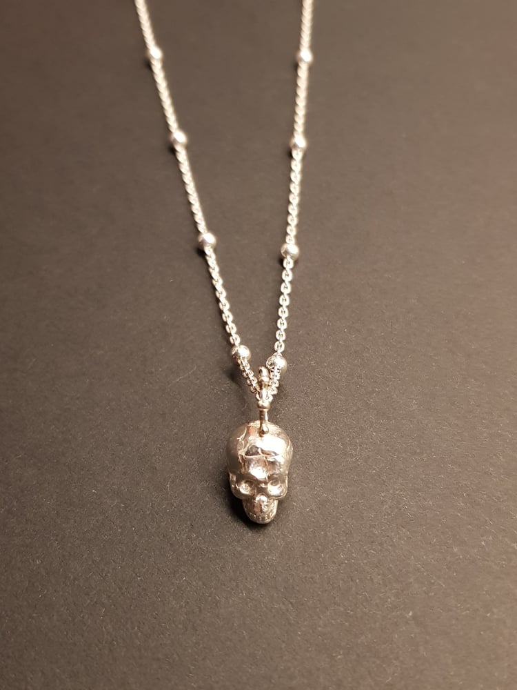 Image of Dead Punk Charm And Necklace