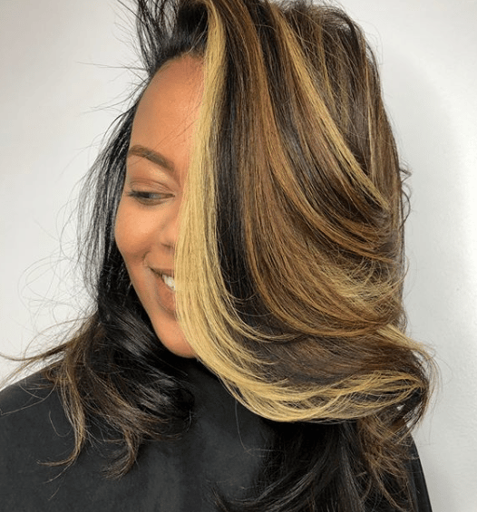 Image of Hair cut and styling video from dimensional color placement class