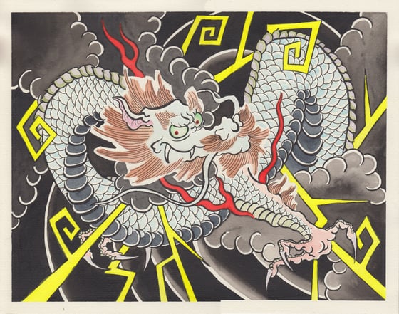Image of White Dragon