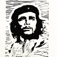Che Guevara (Linocut Print)