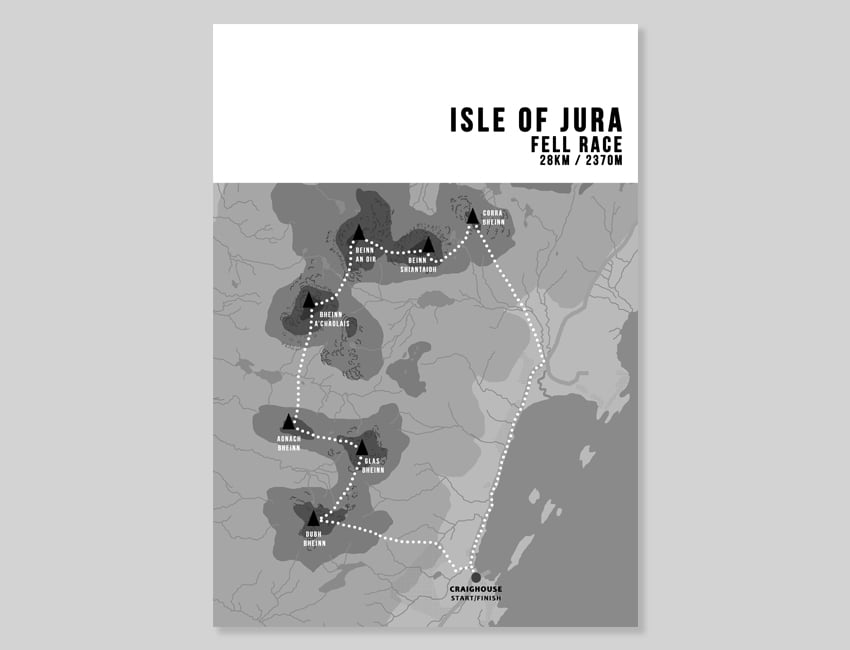 Image of Jura Fell Race Print