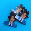 BASQUIAT pin