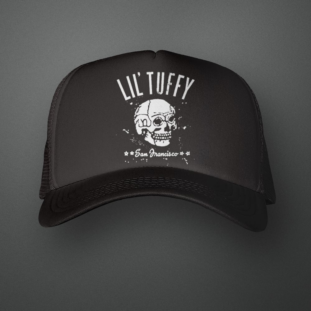 Image of Lil Tuffy Skull Trucker Hat