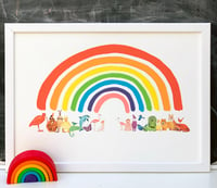 Image 1 of Animal Rainbow in full color