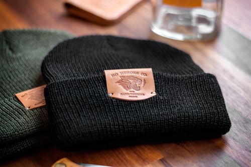Image of The Wool Wanderer Cap (BLACK)