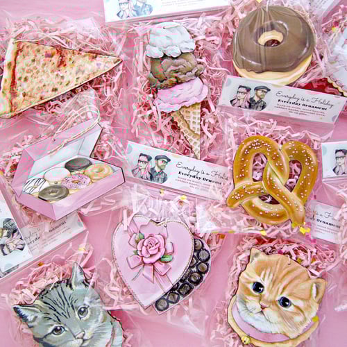 Everyday is a Holiday — Happy Everyday cake ornament