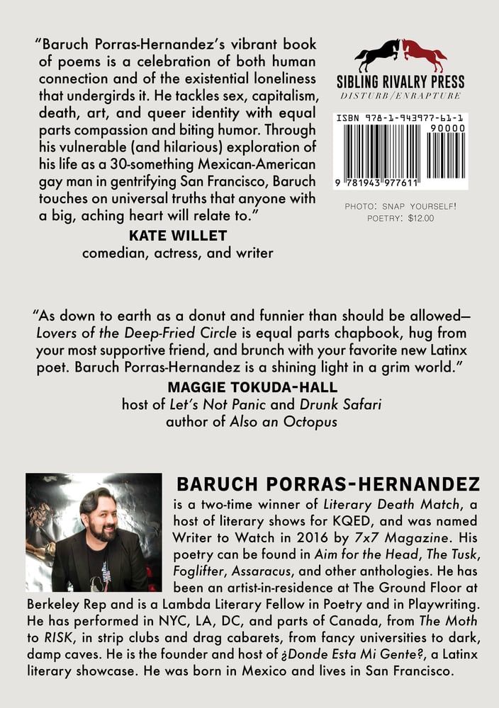 Image of Lovers of the Deep-Fried Circle (THE FUNNY ONE) by Baruch Porras-Hernandez