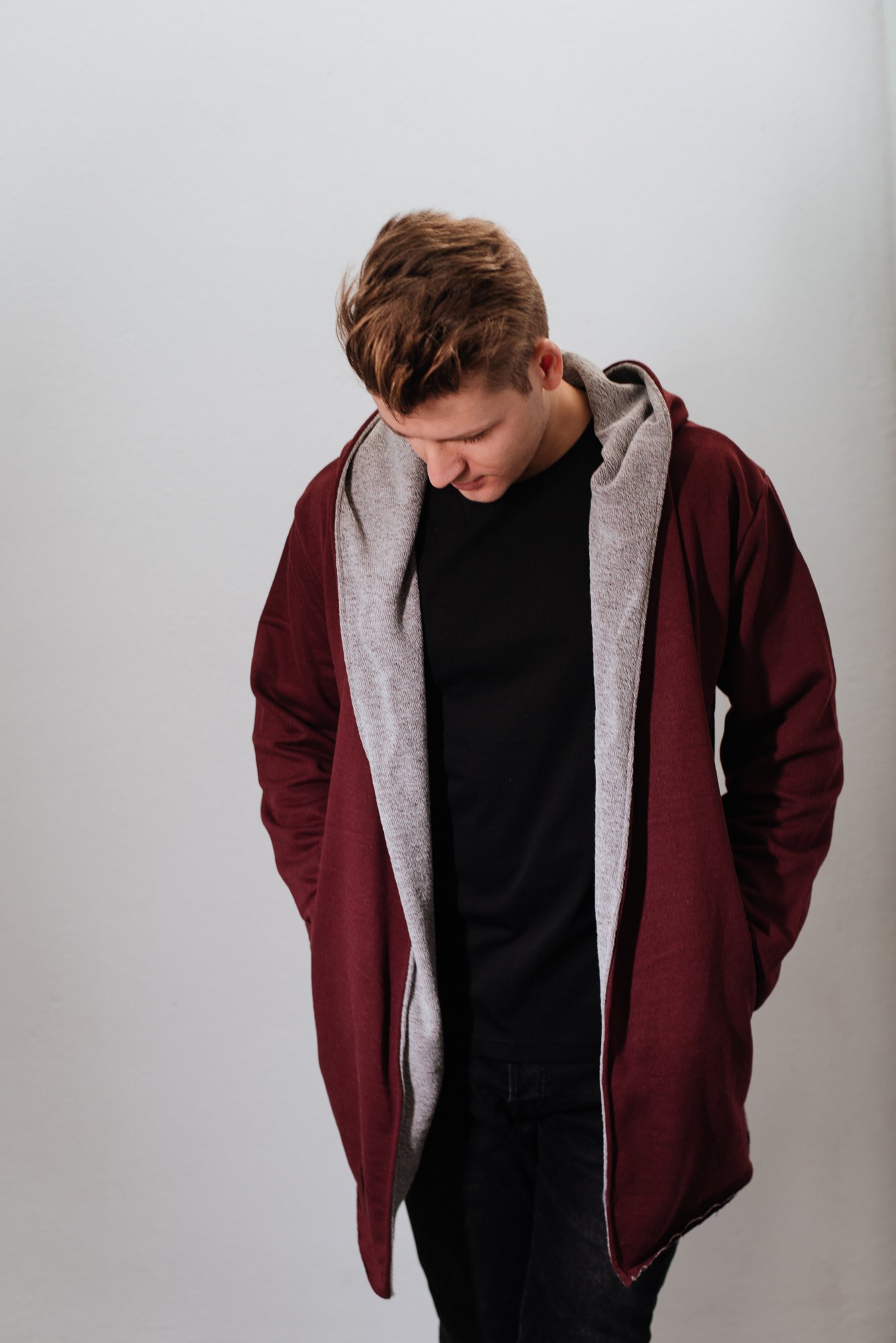 Image of Long jacket sweatshirt