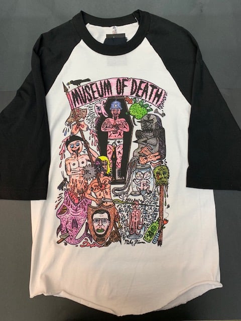 Image of Museum of Death "Chaos" White/Black Jersey Shirt