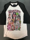 Museum of Death "Chaos" White/Black Jersey Shirt