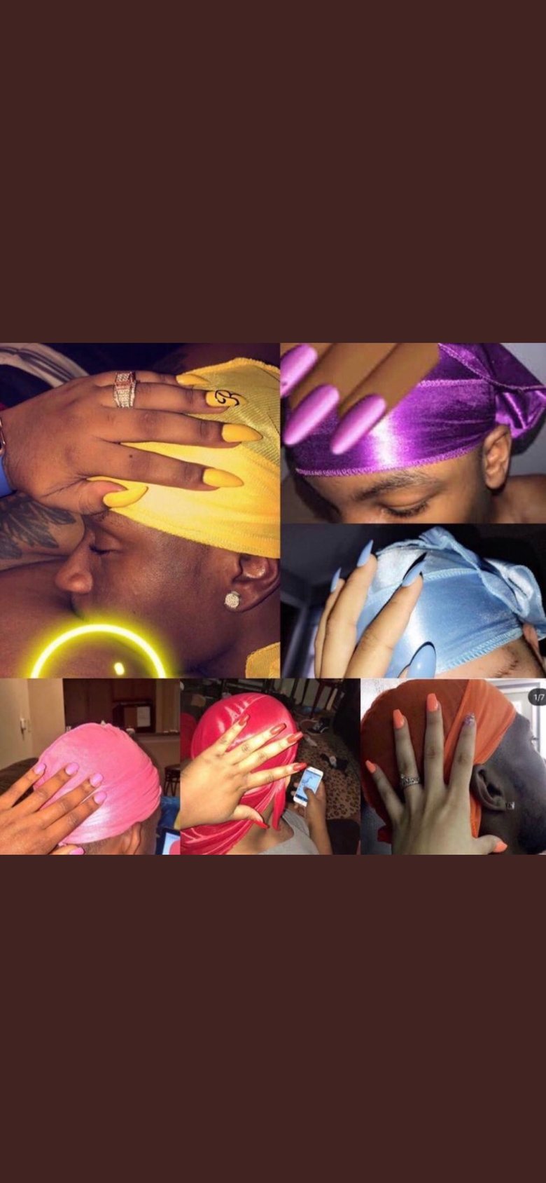 Image of Durag/Bonnet Couples Set