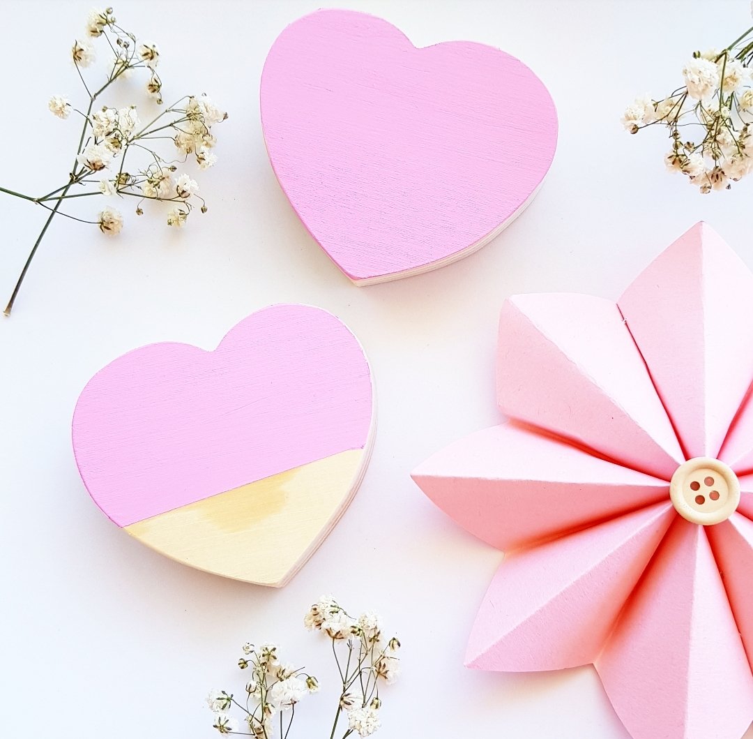 Image of Wooden Hearts