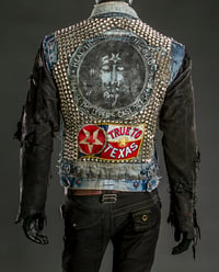 Image 1 of Texas Hell Upcycled Denim Jacket