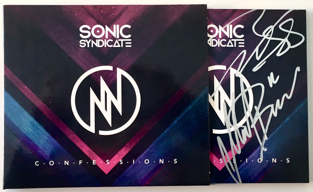 Image of Sonic Syndicate - Confessions (Signed Digipack CD)  