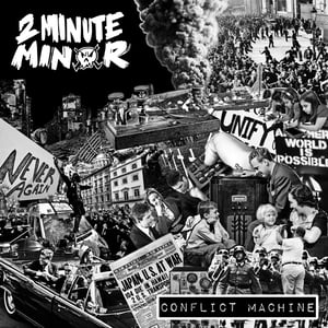 Image of SOLD OUT - Conflict Machine, 2Minute Minor single, 3" Lathe Cut Record