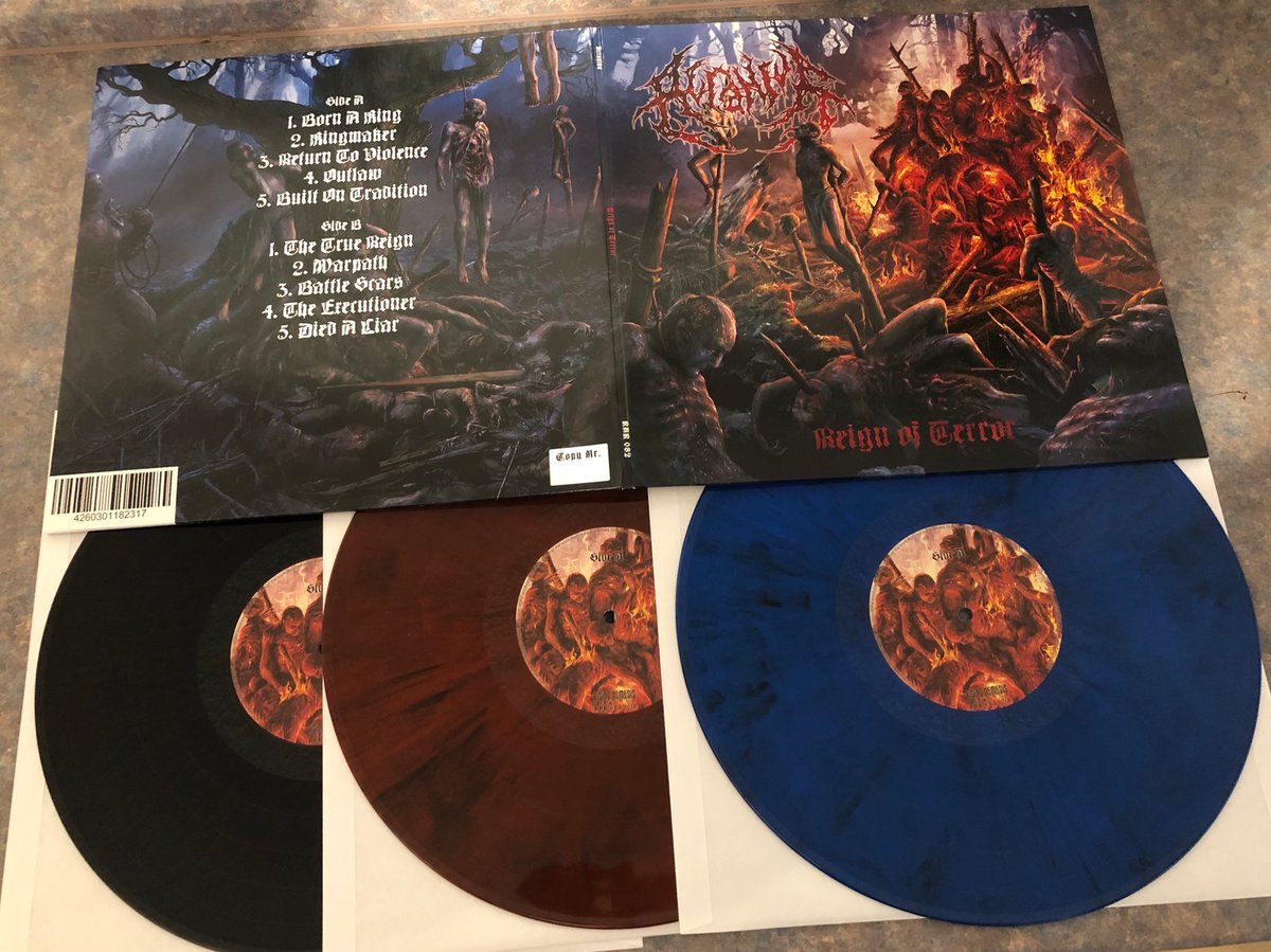 ACRANIUS - Reign of Terror 180g GATEFOLD LP incl. Downloadcode | RISING ...