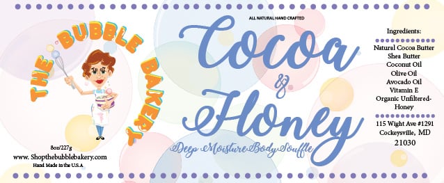 Image of Cocoa & Honey Deep Moisture Body Soufflé 