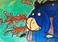 Eeyore - Acrylic Painting