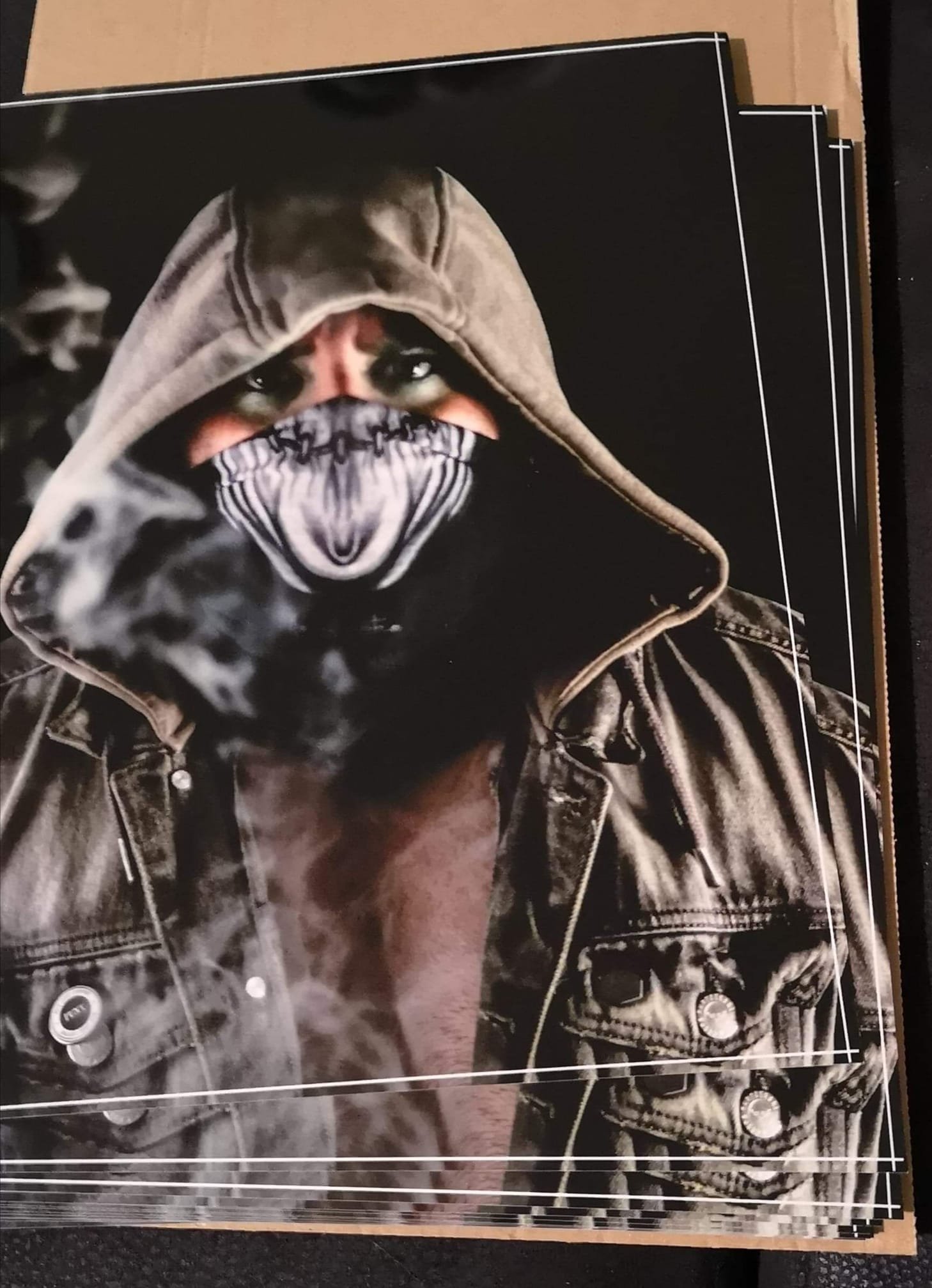 Image of Bevan - 'The B**tard Son' 8x10 Signed Print