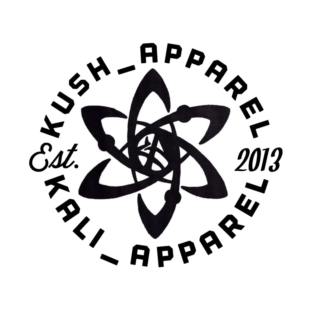 Image of Kush Apparel & Kali Apparel Est. 2013 Stickers
