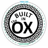 Image 2 of Built in The OX Stickers