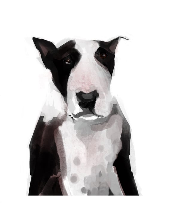 Image of Fine art print: This is serious